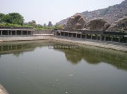 Fort pond at gingee fort