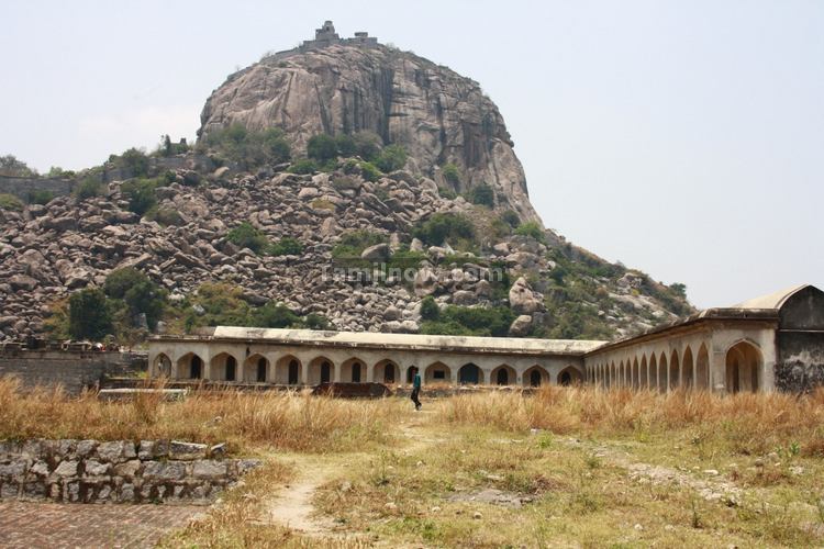 Raja Giri Fort at Gingee near the Reserve Forest