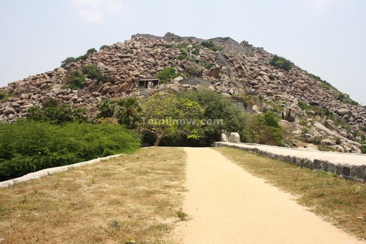 Entry to the Queens Fort at Senji