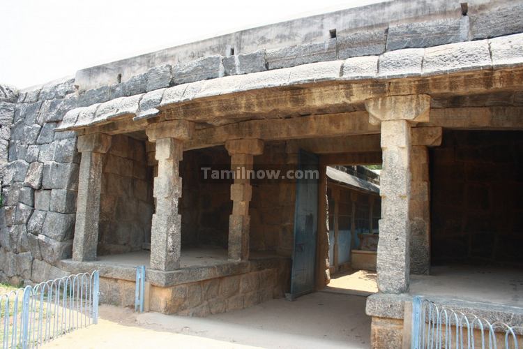 Buildings on the Krishnagiri Fort