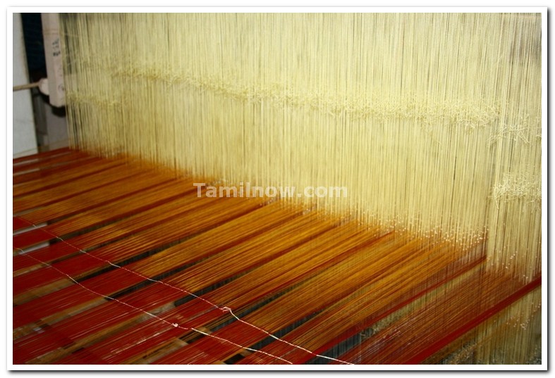 Saree weaving kanchipuram