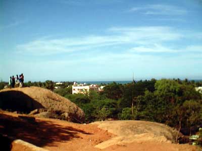 Mahabalipuram rocky hills