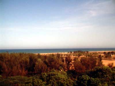 Seaside from Mahabalipuram