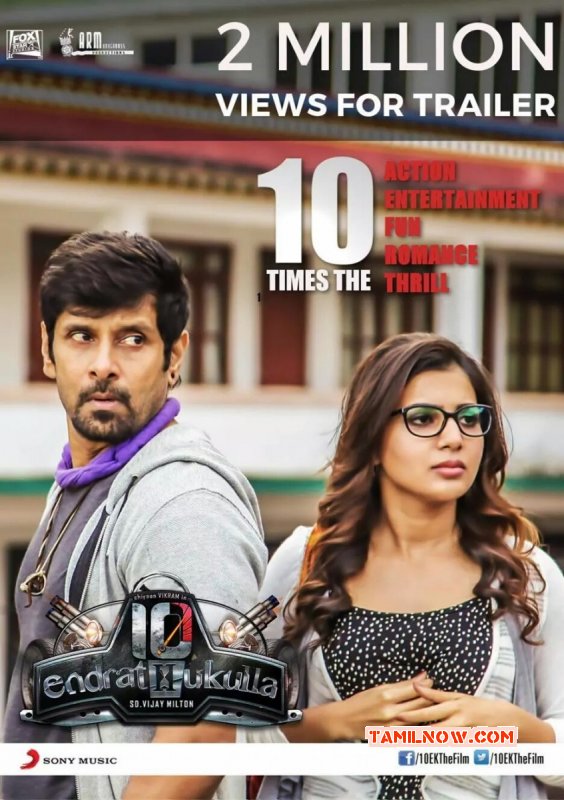 Vikram Samantha In 10 Endrathukulla Latest Pic 498