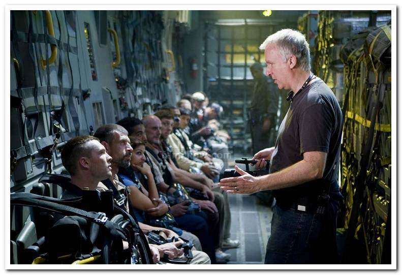 James Cameron On The Sets