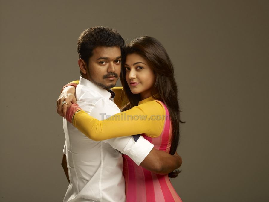 Vijay Kajal Agarwal In Movie Jilla 6