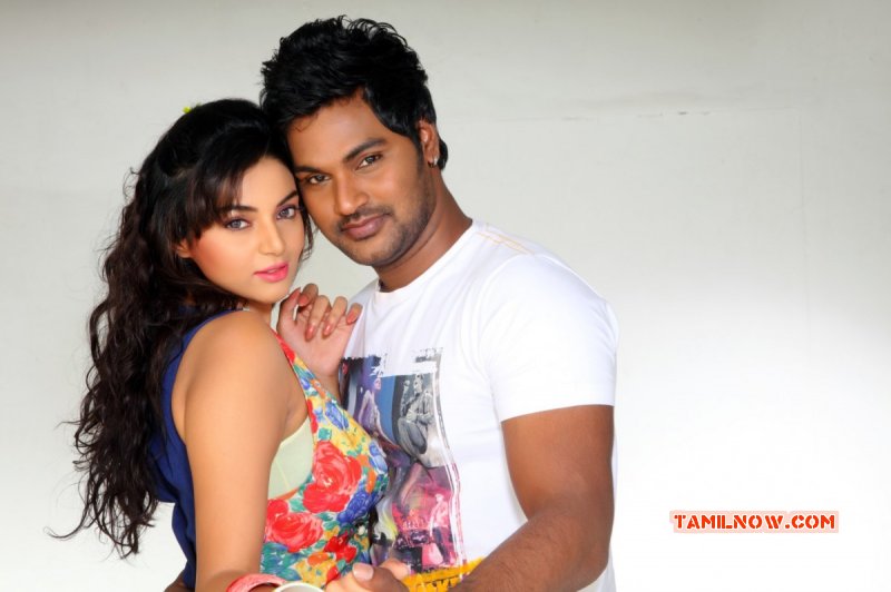 Movie New Pic Sanam Shetty Ajay In Kalaivendhan 96