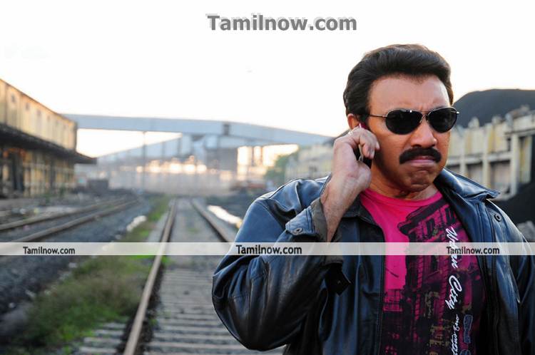 Sathyaraj In Movie Kalavaram 4