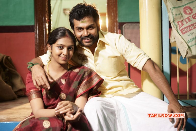 Karthi Lakshmi Menon In Komban Movie Album 543