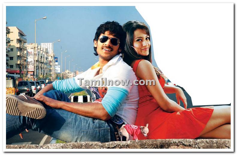 Prabhas And Trisha Krishnan 3