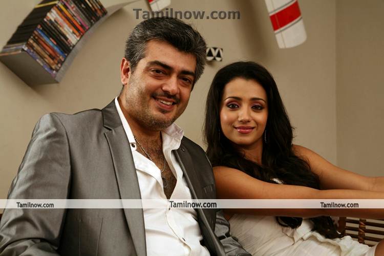 Ajith Kumar Trisha Krishnan In Mankatha 4 - Tamil Movie Mankatha Stills