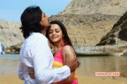 Sudeep And Bhavana In Murattu Khaidi Still 528