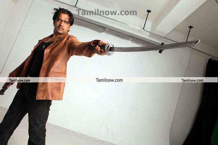 Arjun Photoshoot Stills From Movie Om 9