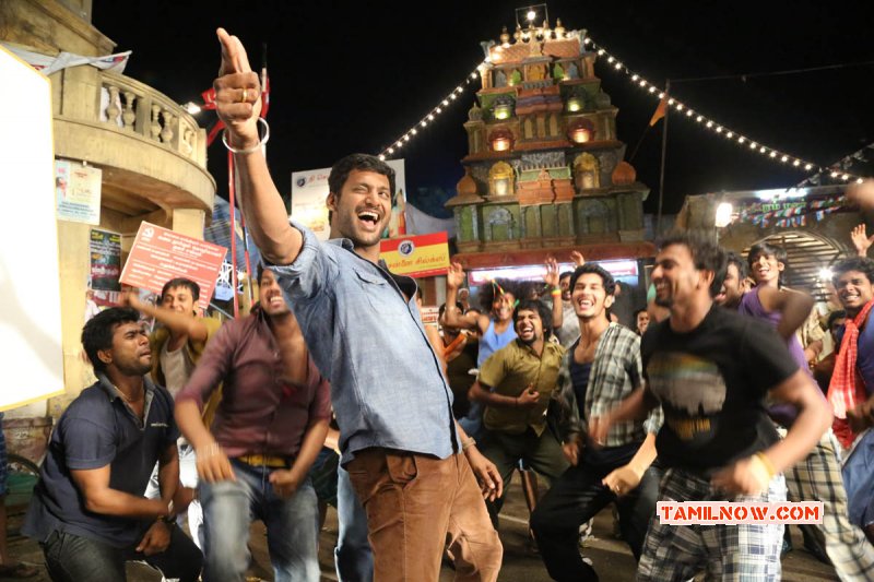 Movie Pic Vishal In Movie Poojai 884