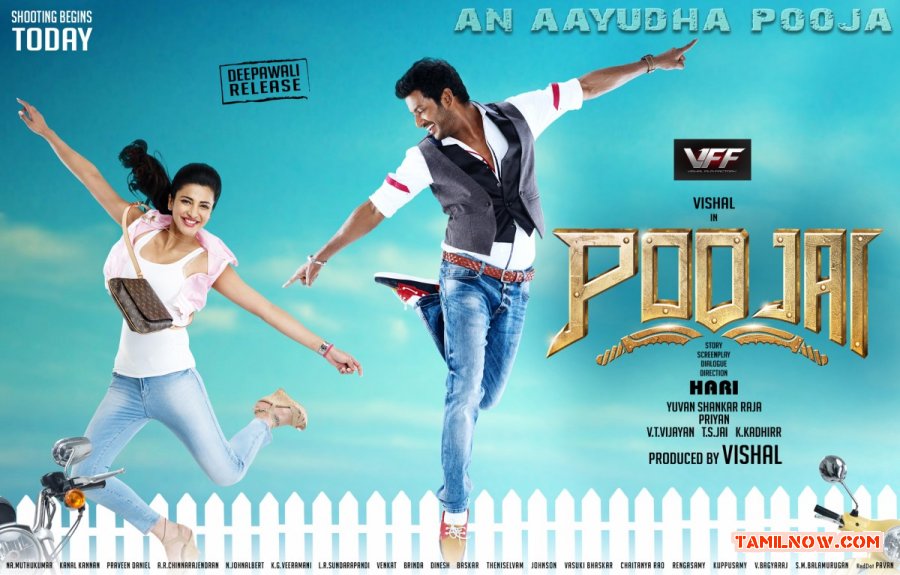 Pooja Movie Poster 199