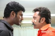 Vishal And Mukesh Tiwari In Poojai Gallery 892