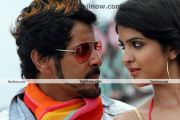 Vikram And Deeksha Seth In Rajapattai 4