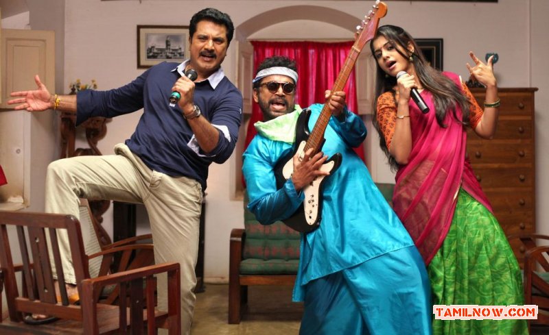 Sarath Kumar Thambi Ramaiah Meera Nandan In Sandamarutham 236