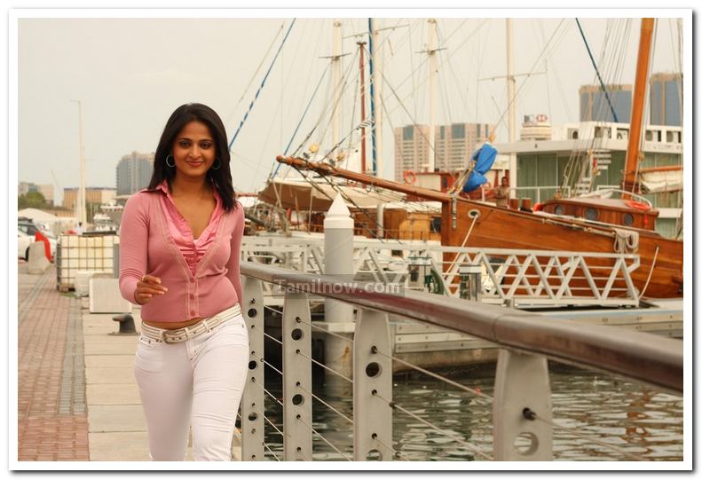 Anushka In Singam 1 - Tamil Movie Singam Stills