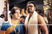 Karthi And Santhanam In Siruthai 8