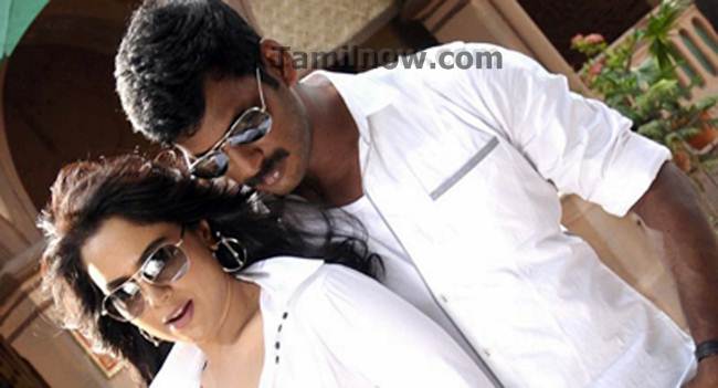 Vishal And Sameera Reddy In Vedi 8