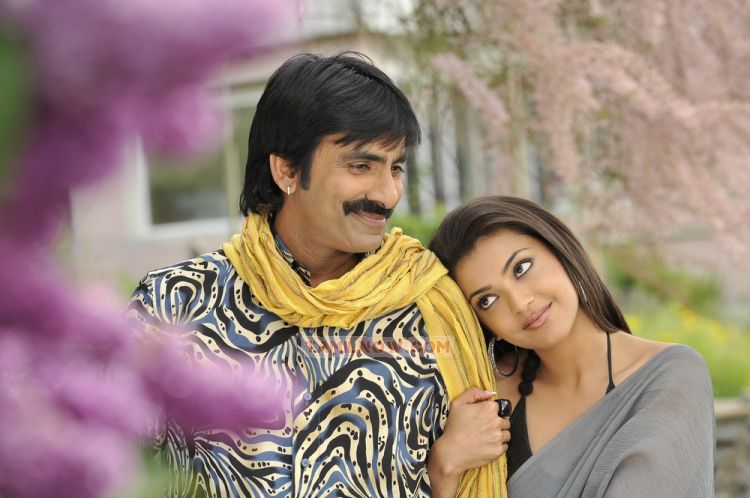 Ravi Teja And Kajal Agarwal In Veeraiah 194