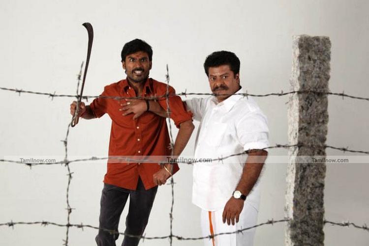 Dhanush And Rajkiran In Vengai 4