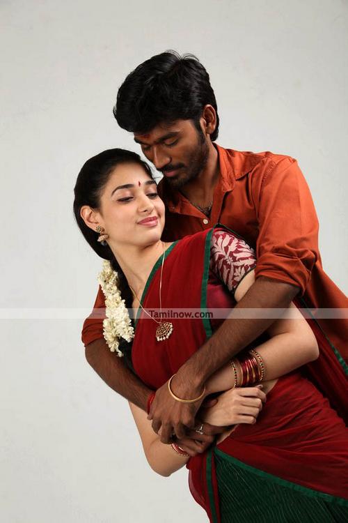 Dhanush And Tamanna In Vengai Stills 3 - Tamil Movie Venghai Stills