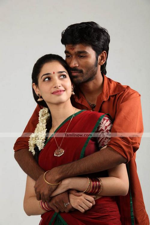 Dhanush And Tamanna In Vengai Stills 6 - Tamil Movie Venghai Stills