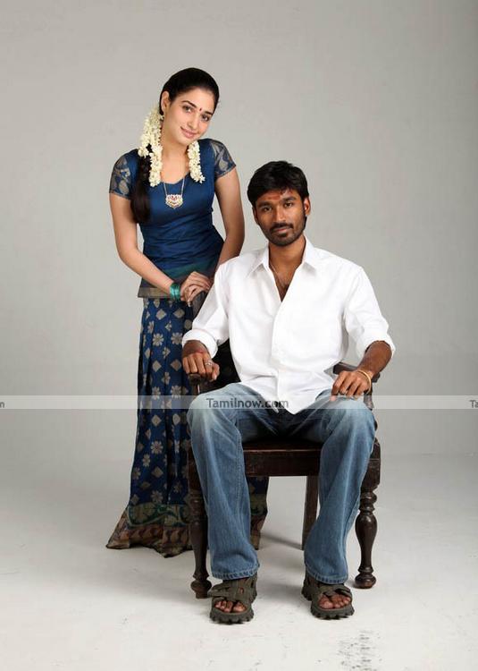 Dhanush And Tamanna In Vengai Stills 7 - Tamil Movie Venghai Stills