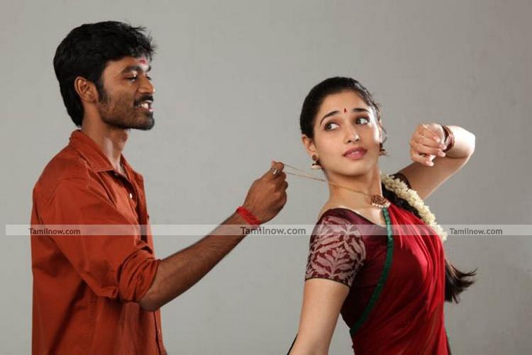 Dhanush And Tamanna In Vengai Stills 8