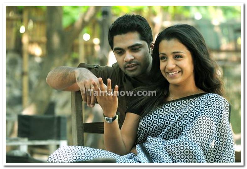 Silambarasan And Trisha 2