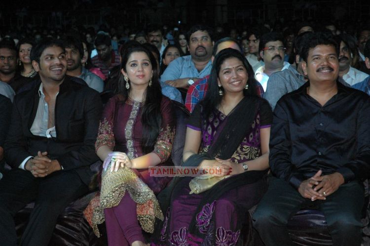 Charmi Director Shankar And Wife Eswari 949