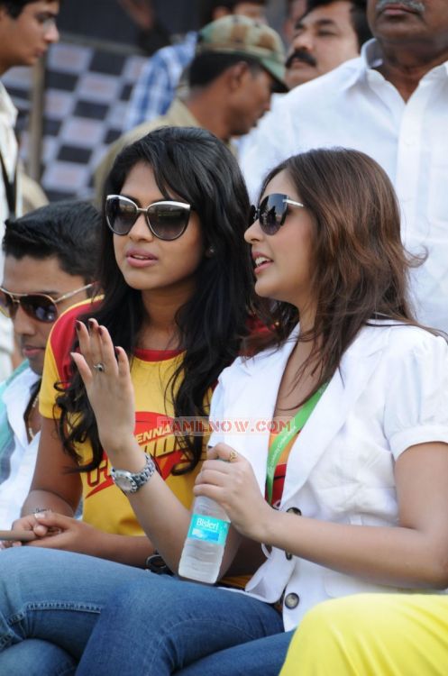 Amala Paul And Madhushalini Ccl2 Picture 725