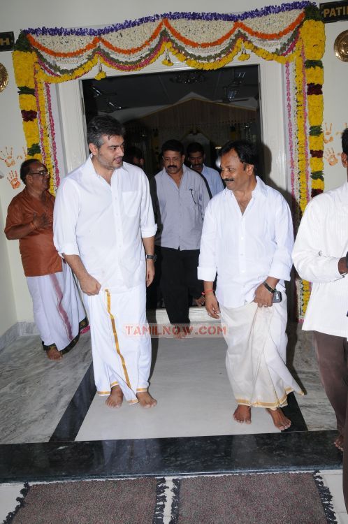 Ajith At Shridi Sai Baba Temple Kumbabhishekam 4138