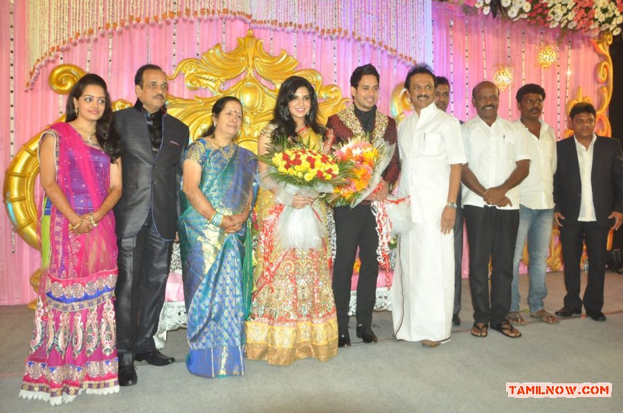 Bharat Marriage Reception Photos 6393