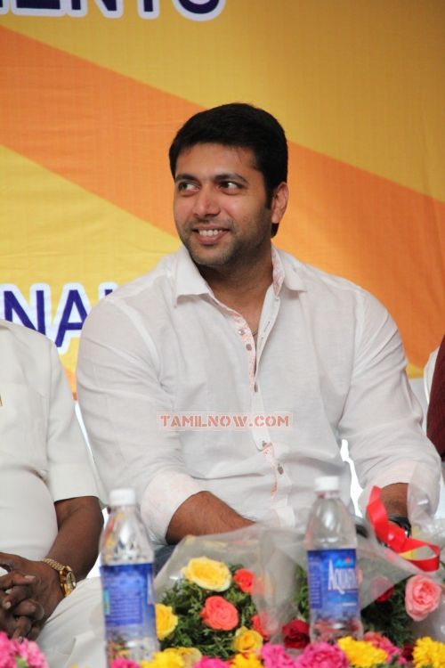 Jayam Ravi At Bhavya Cement Launch Function 698