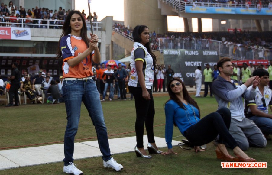 Ccl 4 Mumbai Heroes Vs Chennai Rhinos Match Photos 7263