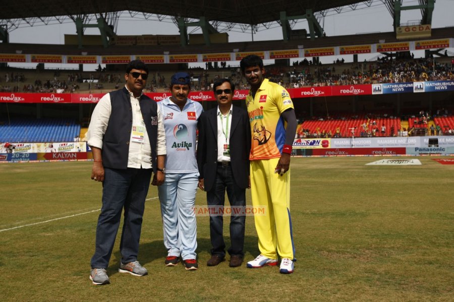 Ccl Chennai Rhinos Vs Bhojpuri Dabangs Stills 101