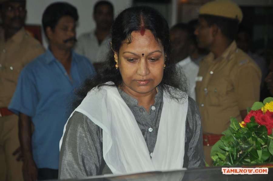 Celebrities Pay Last Respects To Manjula Vijayakumar 1262