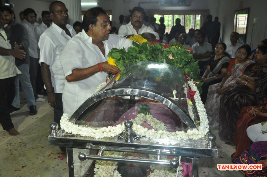 Celebrities Pay Last Respects To Manjula Vijayakumar 2590