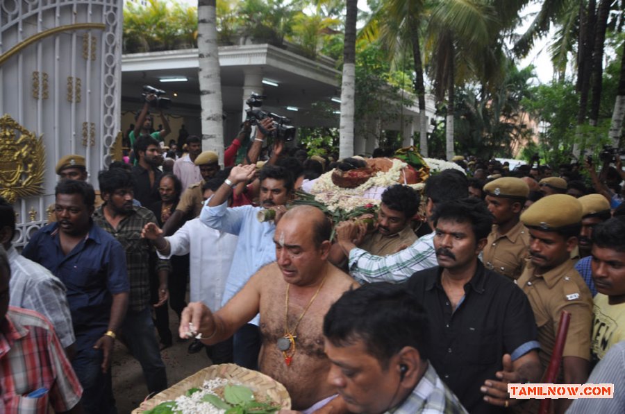 Celebrities Pay Last Respects To Manjula Vijayakumar 3275