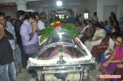 Celebrities Pay Last Respects To Manjula Vijayakumar Photos 5022