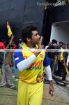 Surya At Celebrity Cricket League Match 4