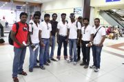 Chennai Rhinos Team At Hyderabad Photos 953