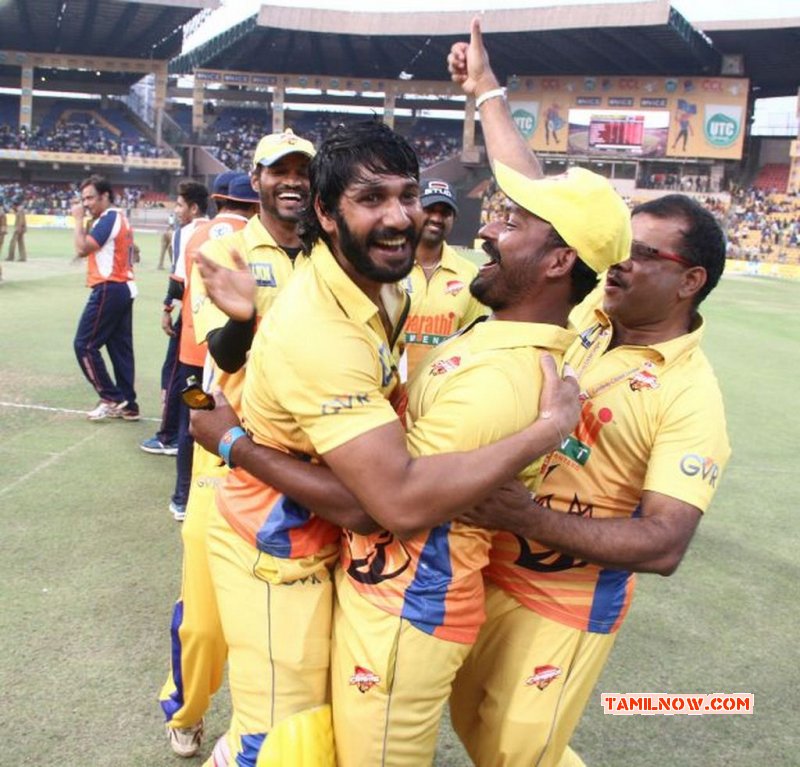 Chennai Rhinos Vs Bangalore Match Event Jan 2015 Still 4746