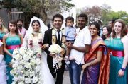 Choreographers Shobi And Lalitha Marriage Photos 9135