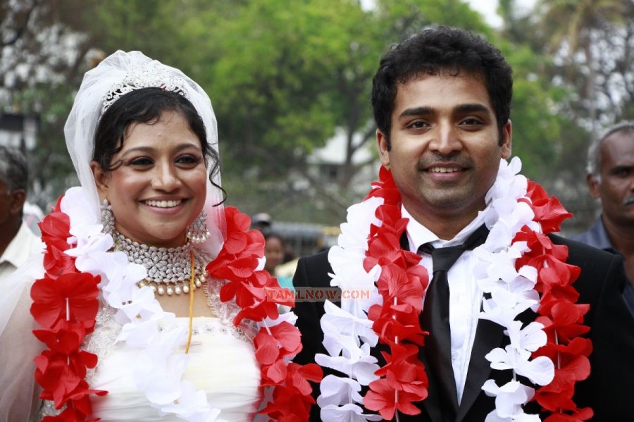 Choreographers Shobi And Lalitha Marriage Stills 1649