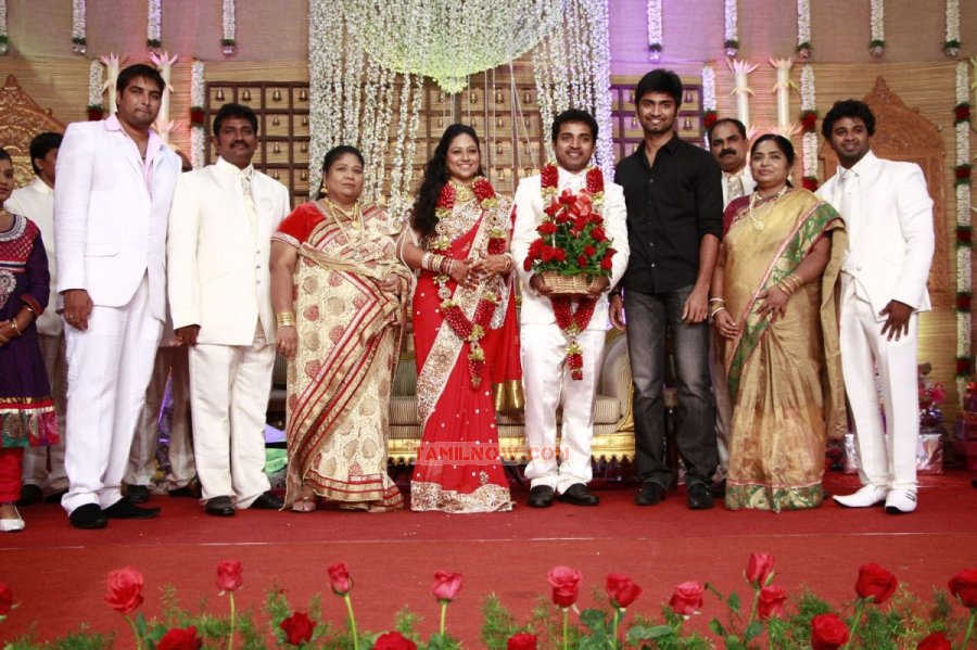 Choreographers Shobi Lalitha Wedding Reception 4190