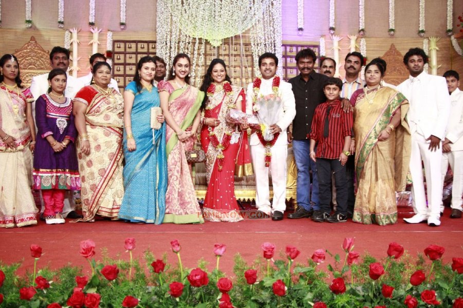 Choreographers Shobi Lalitha Wedding Reception Photos 8570